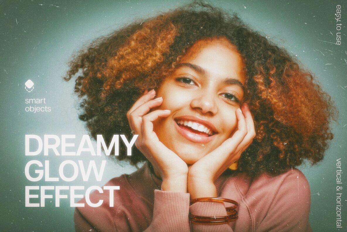 Download Soft Dream Glow Photo Effect Graphics - Image 1