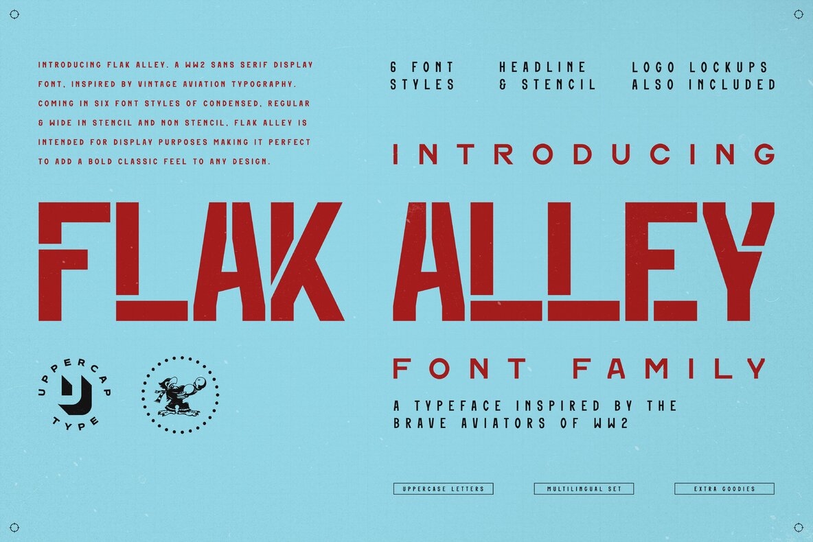 Flak Alley Font - Image 1