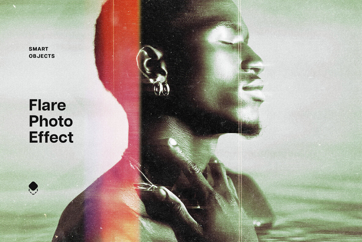 Download Retro Flare Photo Effect Graphics - Image 1