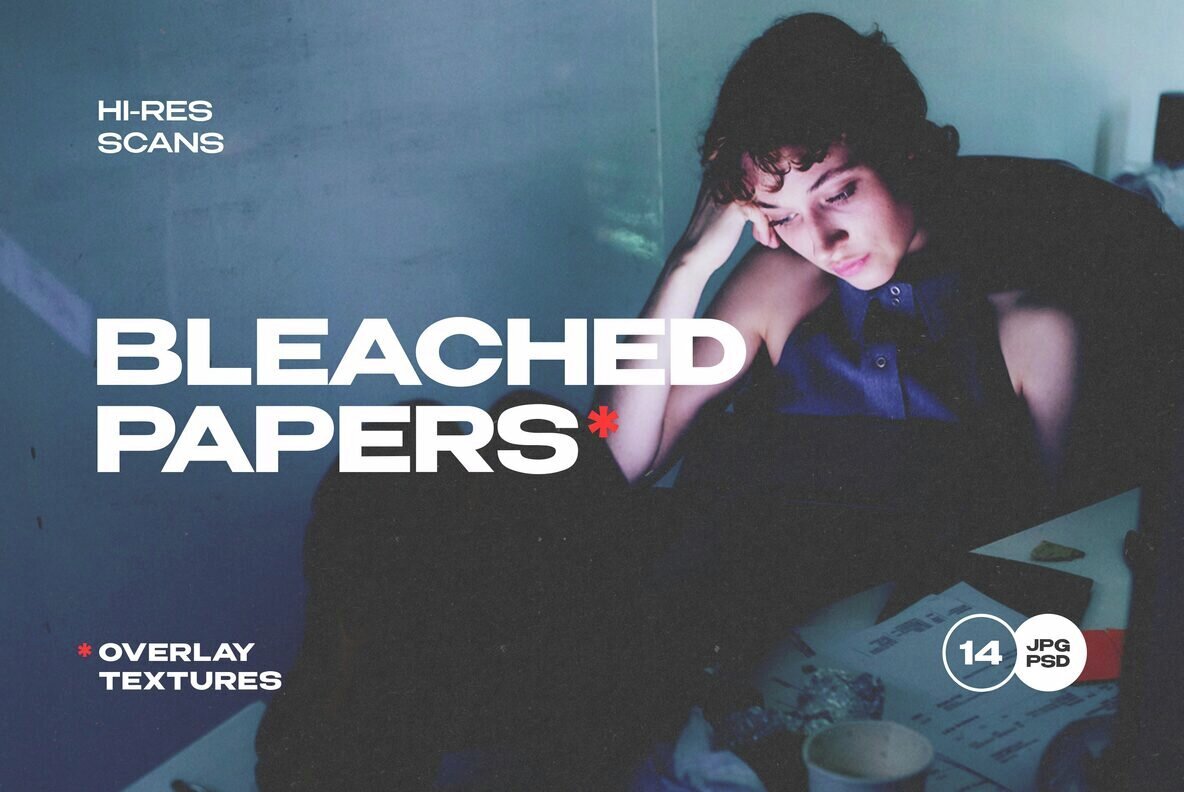 Download Bleached Papers Collection Graphics