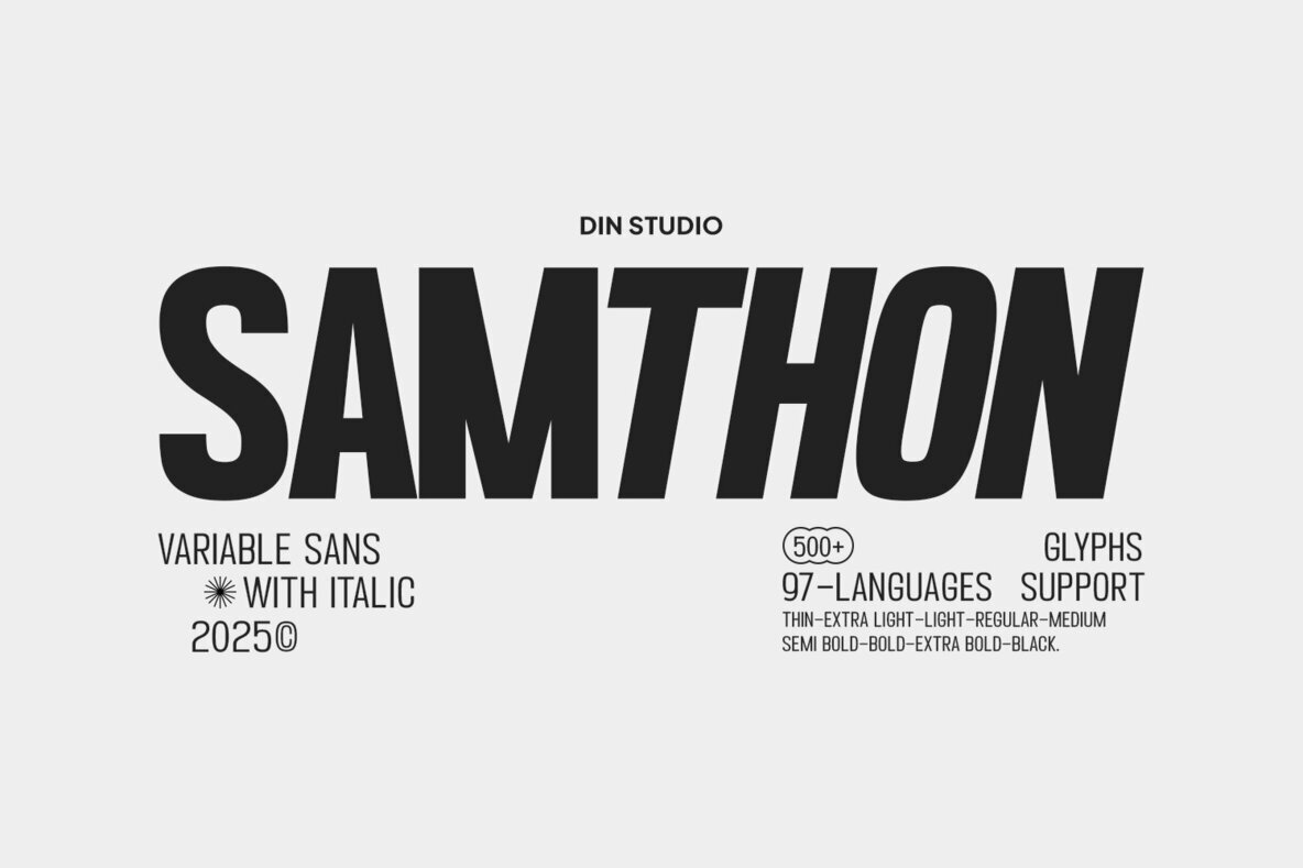 Samthon Font