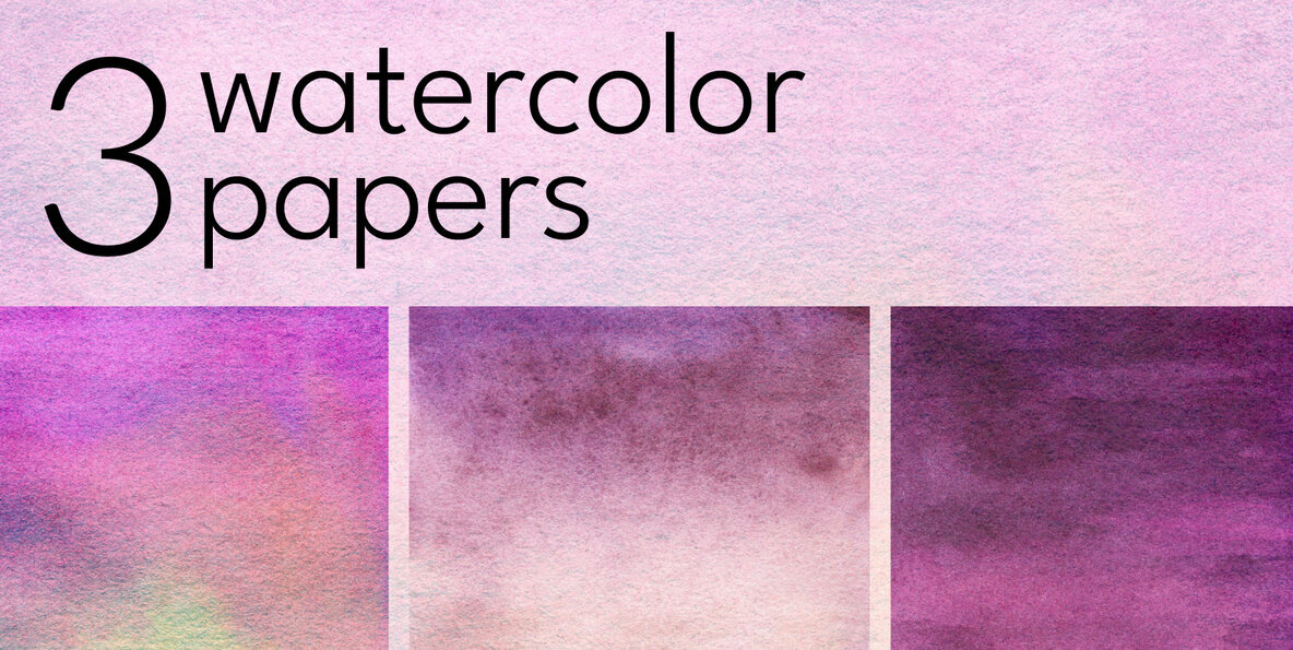 Download Magenta Watercolor Paper Graphics