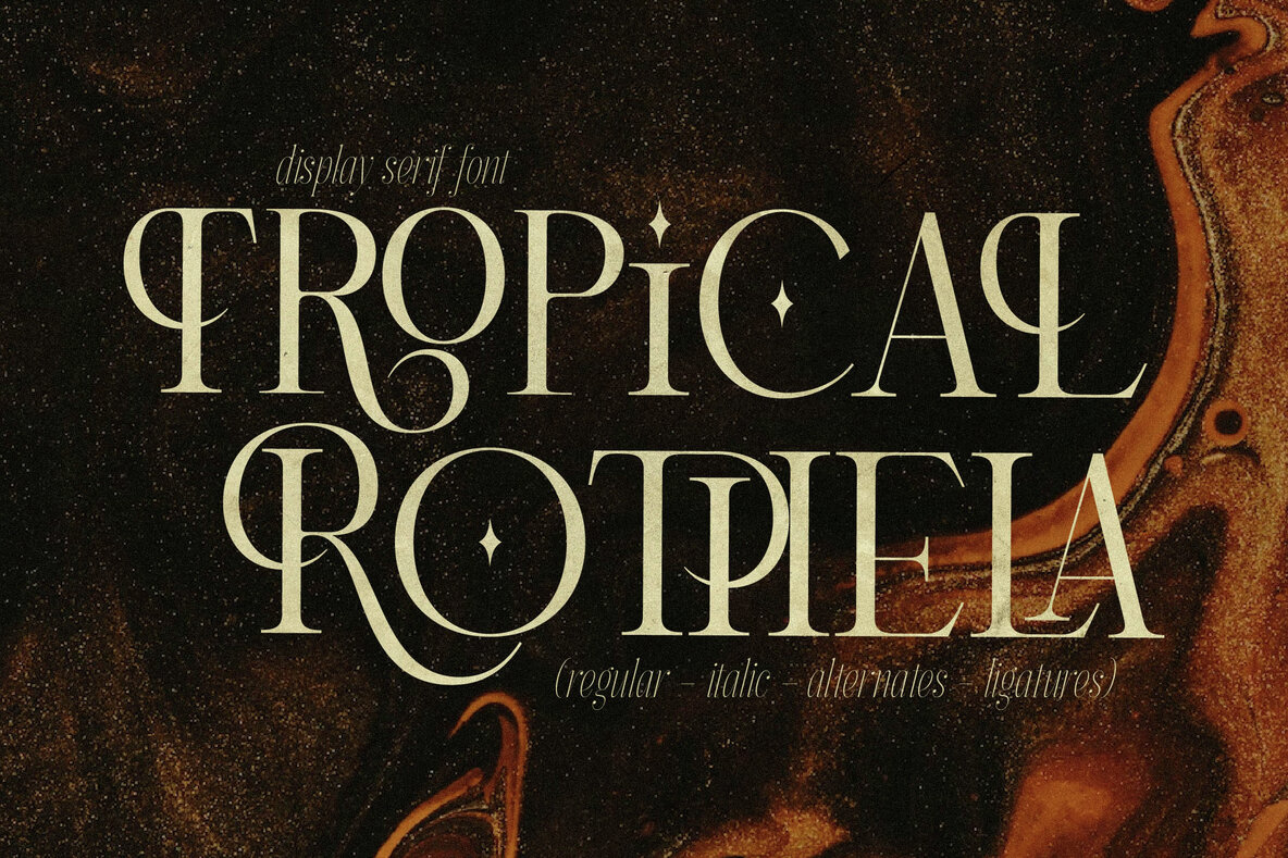 Tropical Rothela Font - Image 1