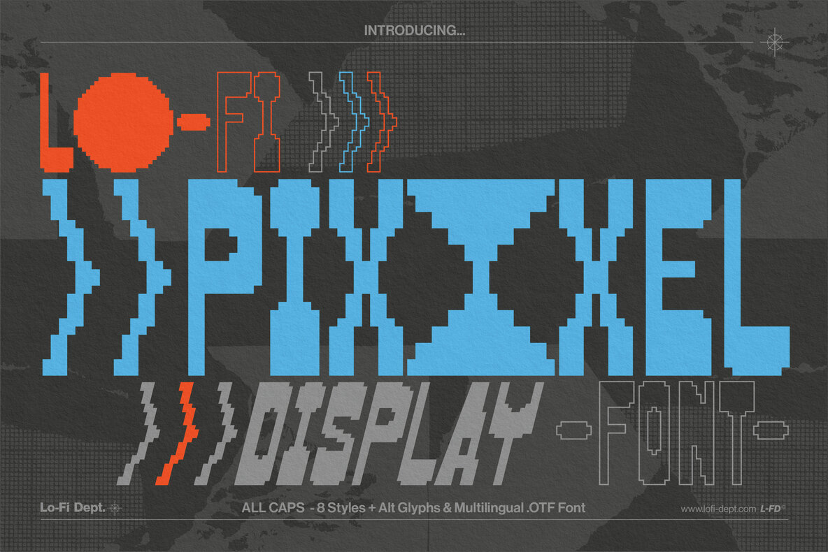 Lo Fi PIXXXEL Font - Image 1
