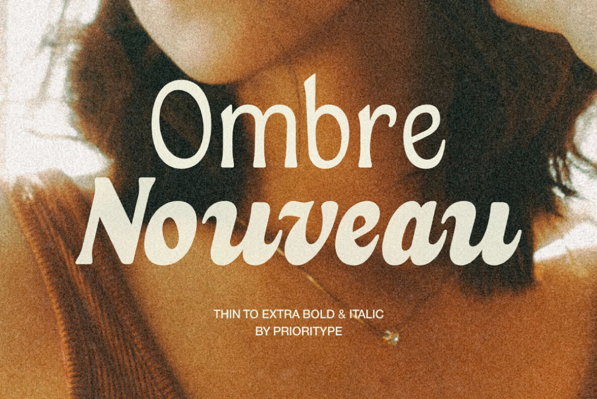 Ombre Nouveau Font - Image 1