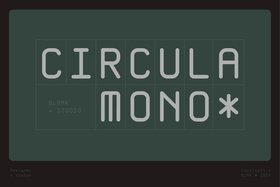 Circula Mono Font - Image 1