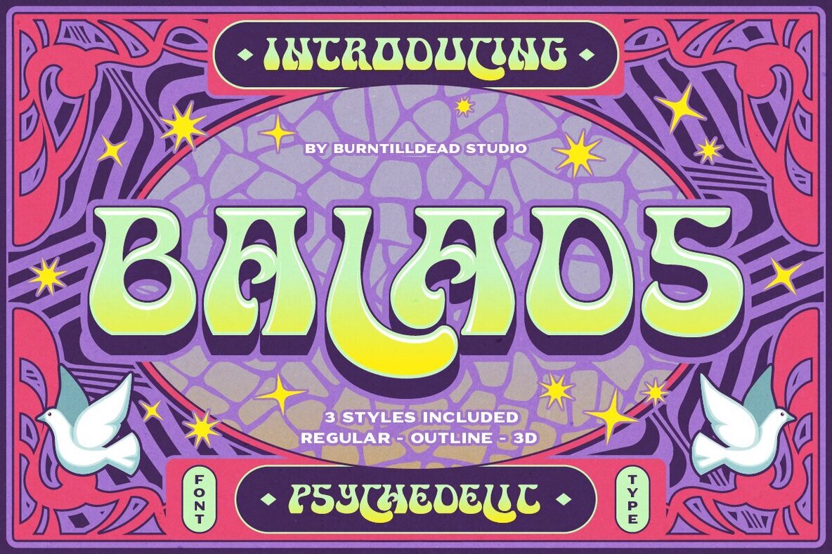 Balads Font - Image 1