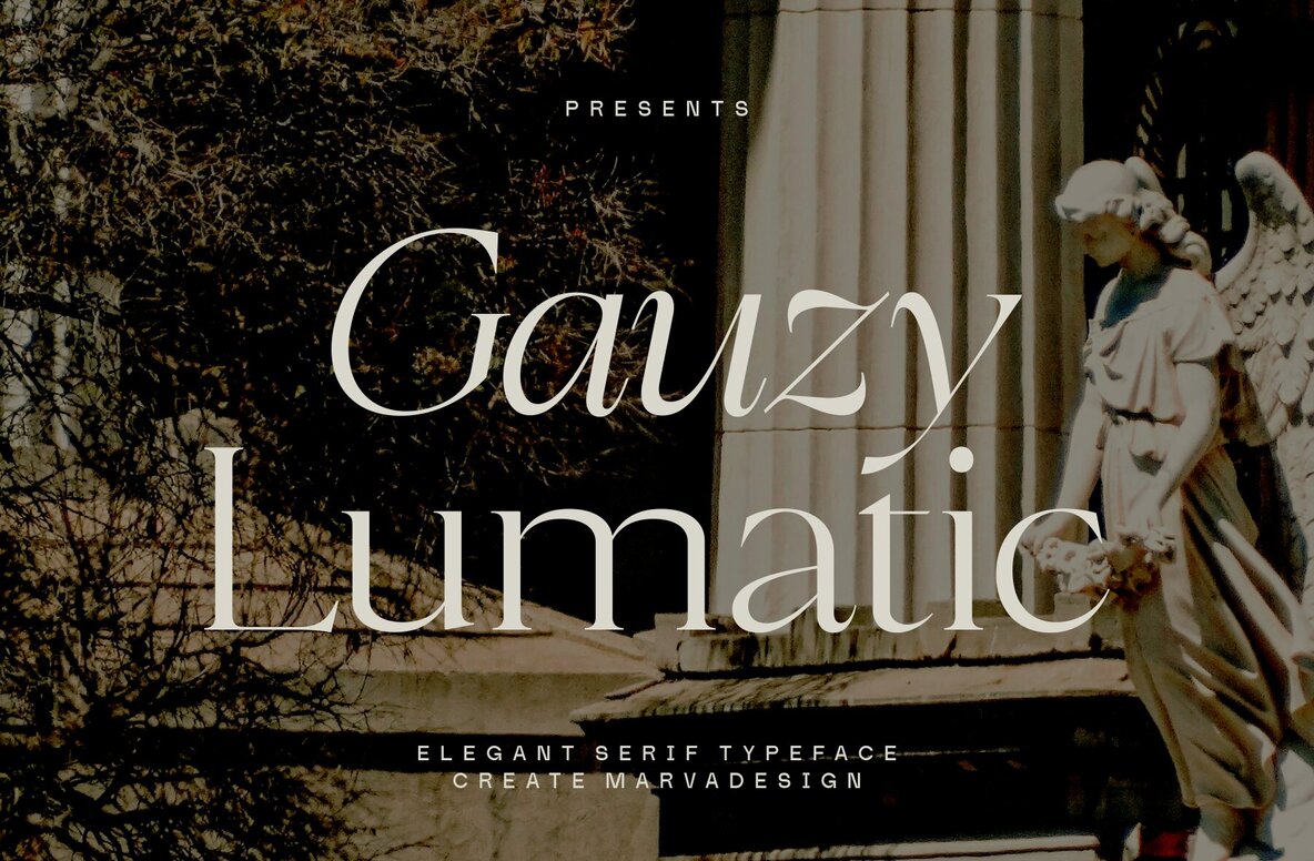 Gauzy Lumatic Font - Image 1