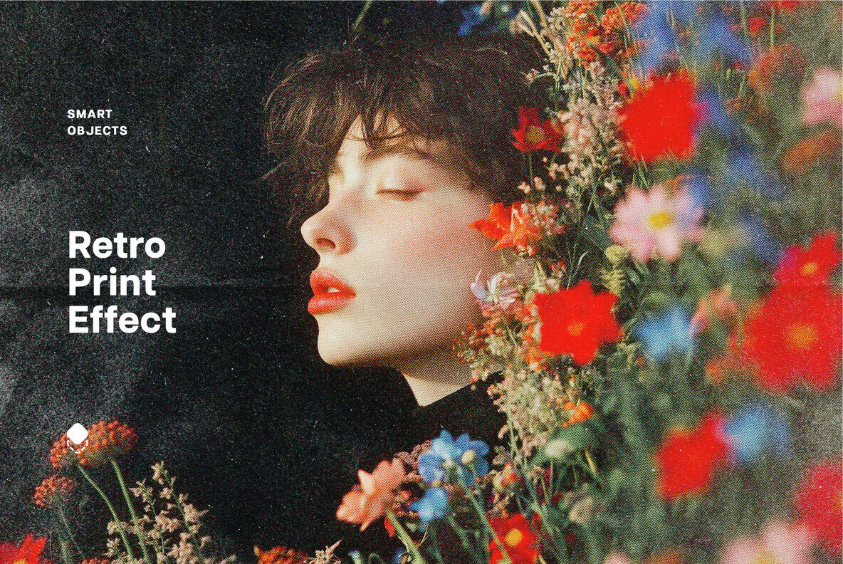 Download Retro Print Photo Effect Graphics - Image 1