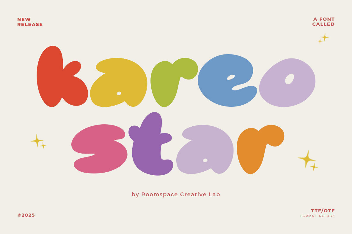 Kareo Star Font - Image 1