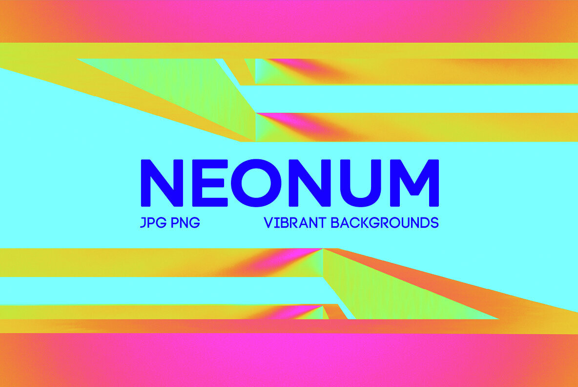 Download Neonum – Neon Gradient Backgrounds Graphics - Image 1