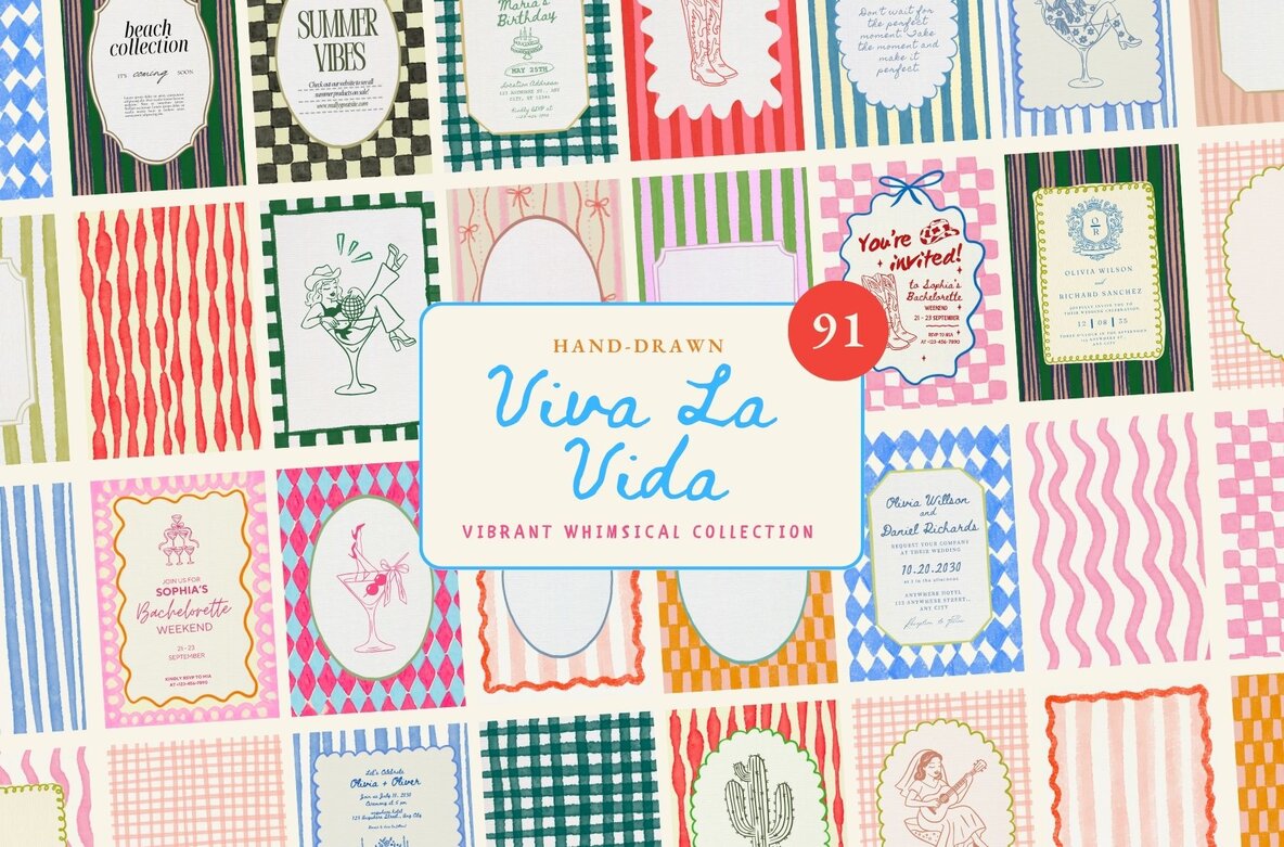 Download Whimsical Frame Art Collection Graphics - Image 1