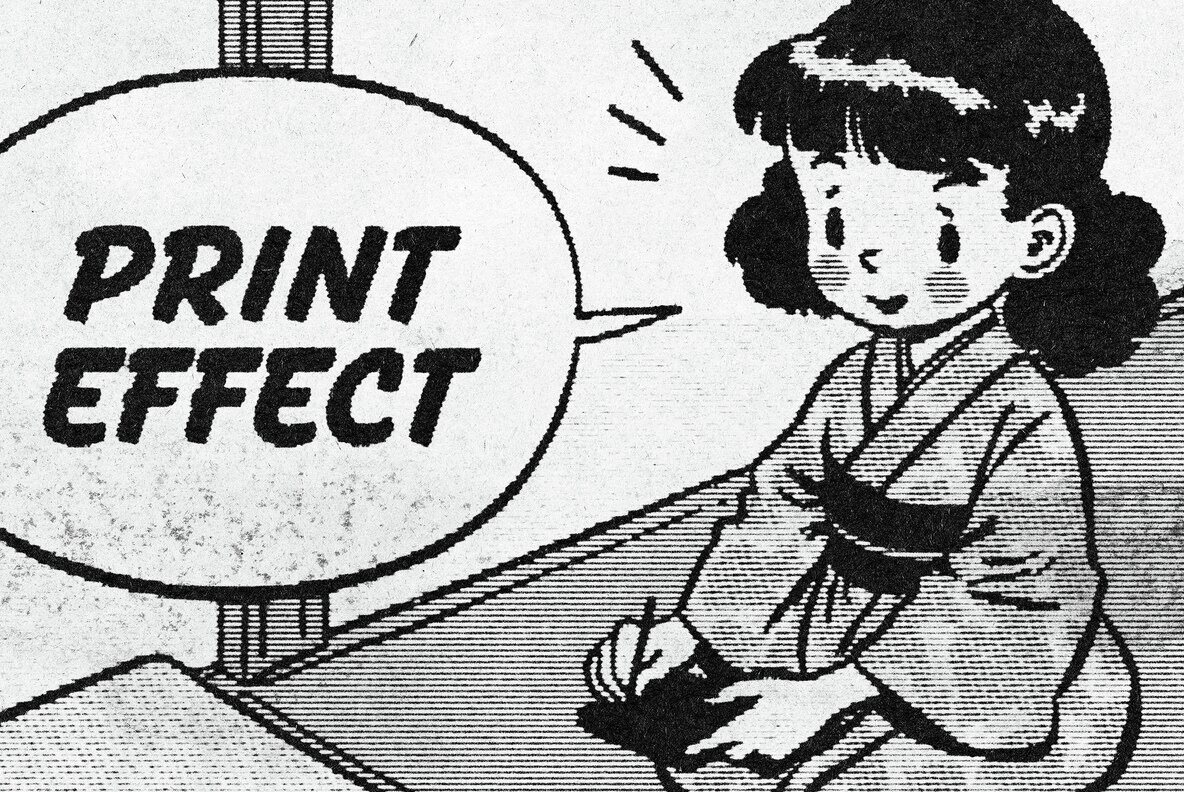 Download Paper Print Effect Graphics - Image 1