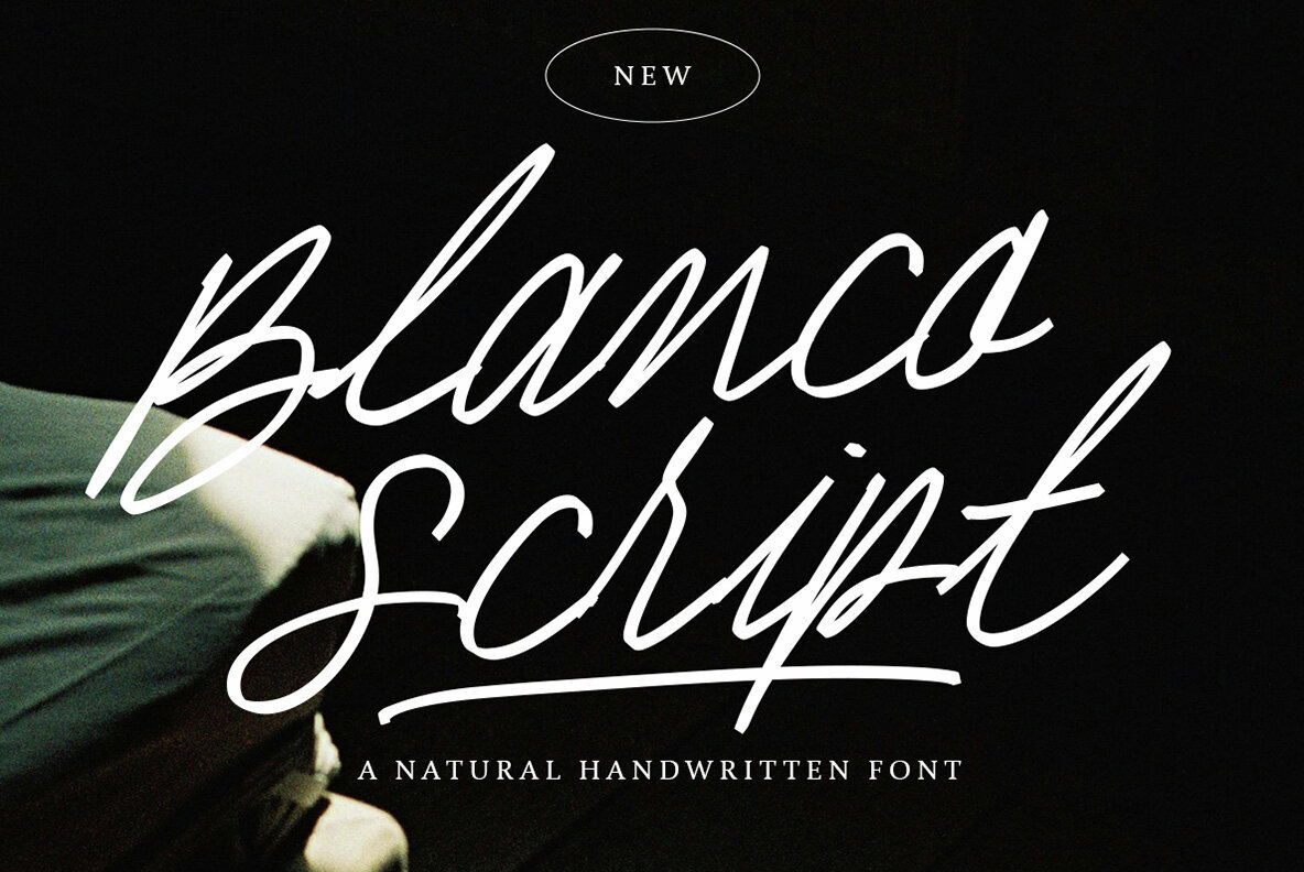 Blanco Script Font - Image 1