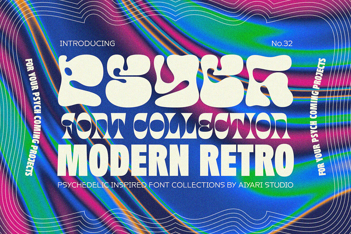 Psych Font Collection Font - Image 1
