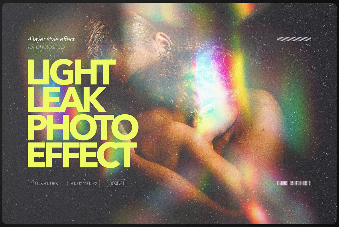 Download Light Leak Photo Overlays Graphics - Image 1