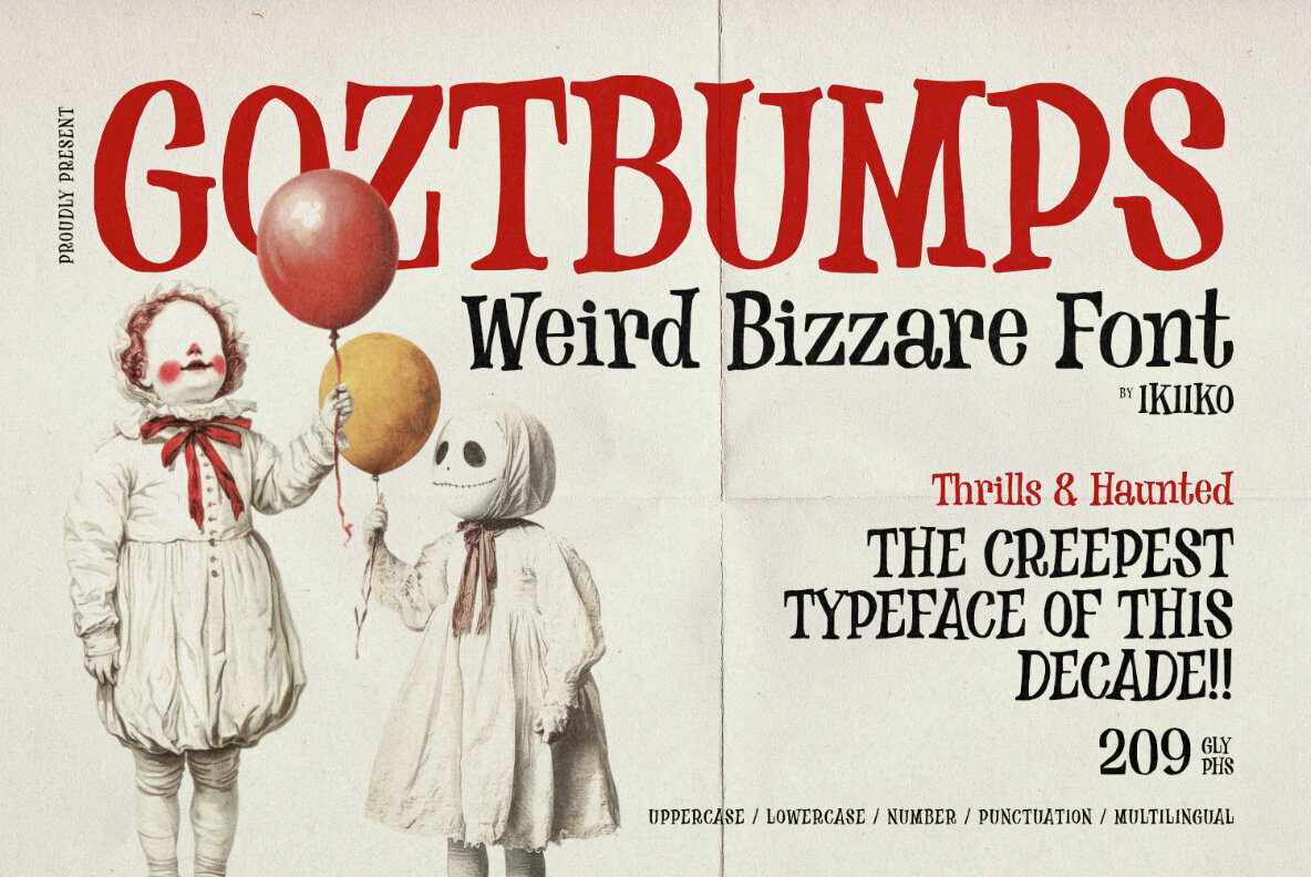 Goztbumps Font - Image 1