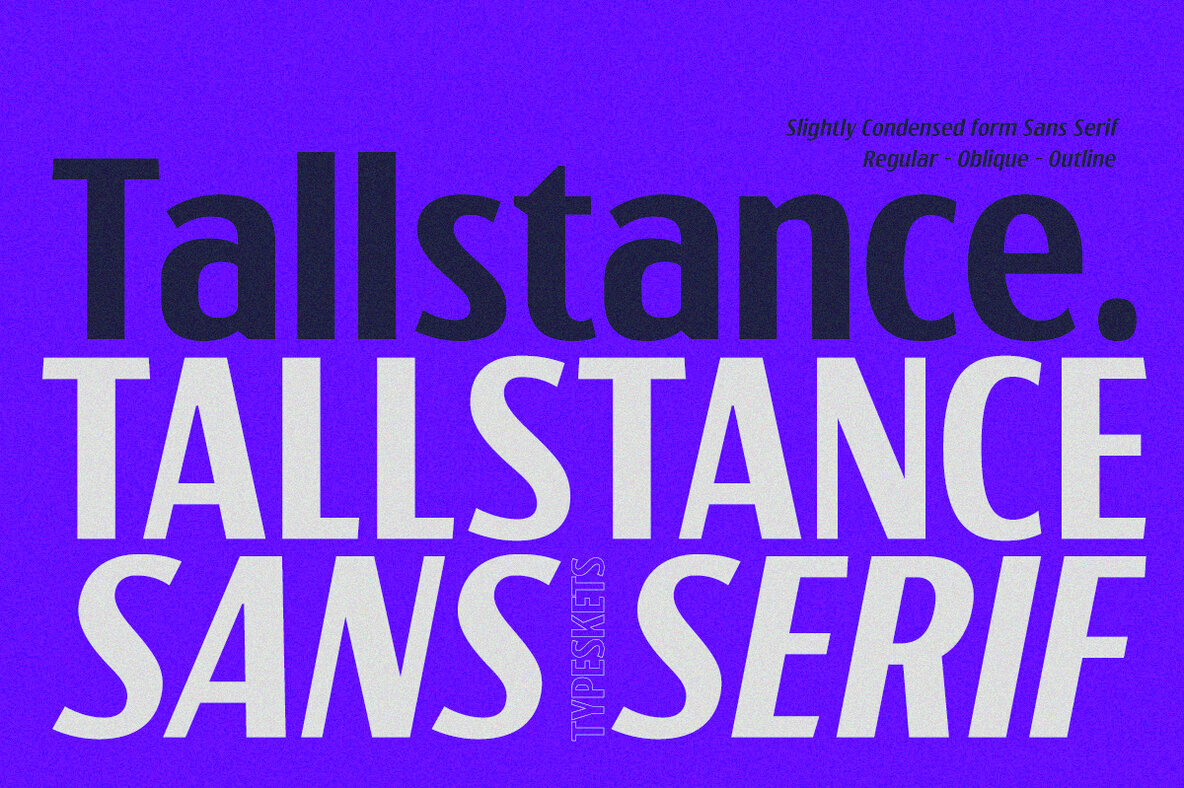 Tallstance Font - Image 1