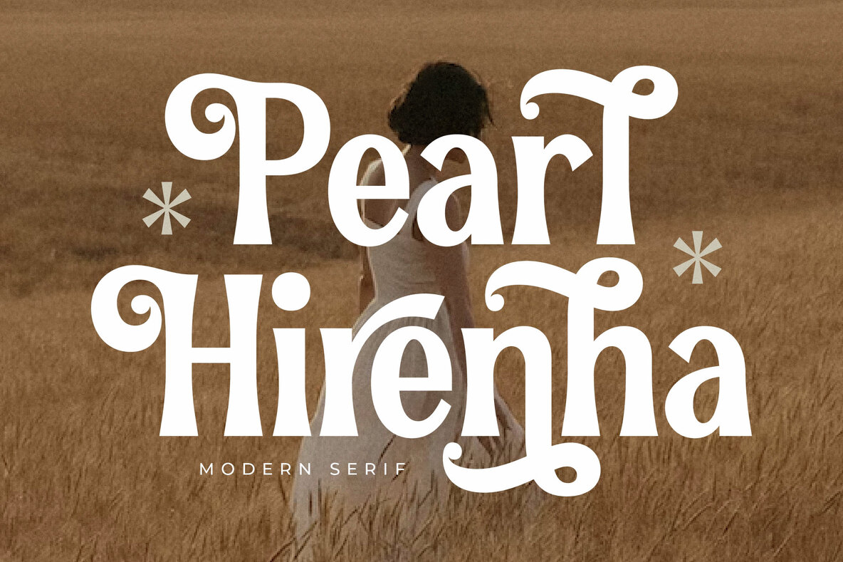 Pearl Hirenha Font - Image 1