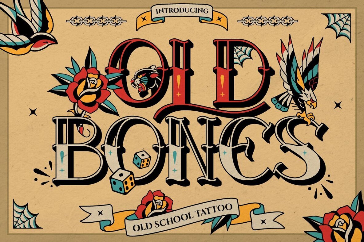 Oldbones Font - Image 1