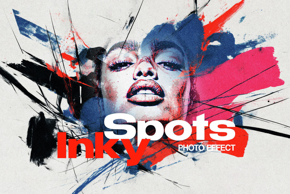 Download Inky Spots Photo Effect Graphics - Image 1