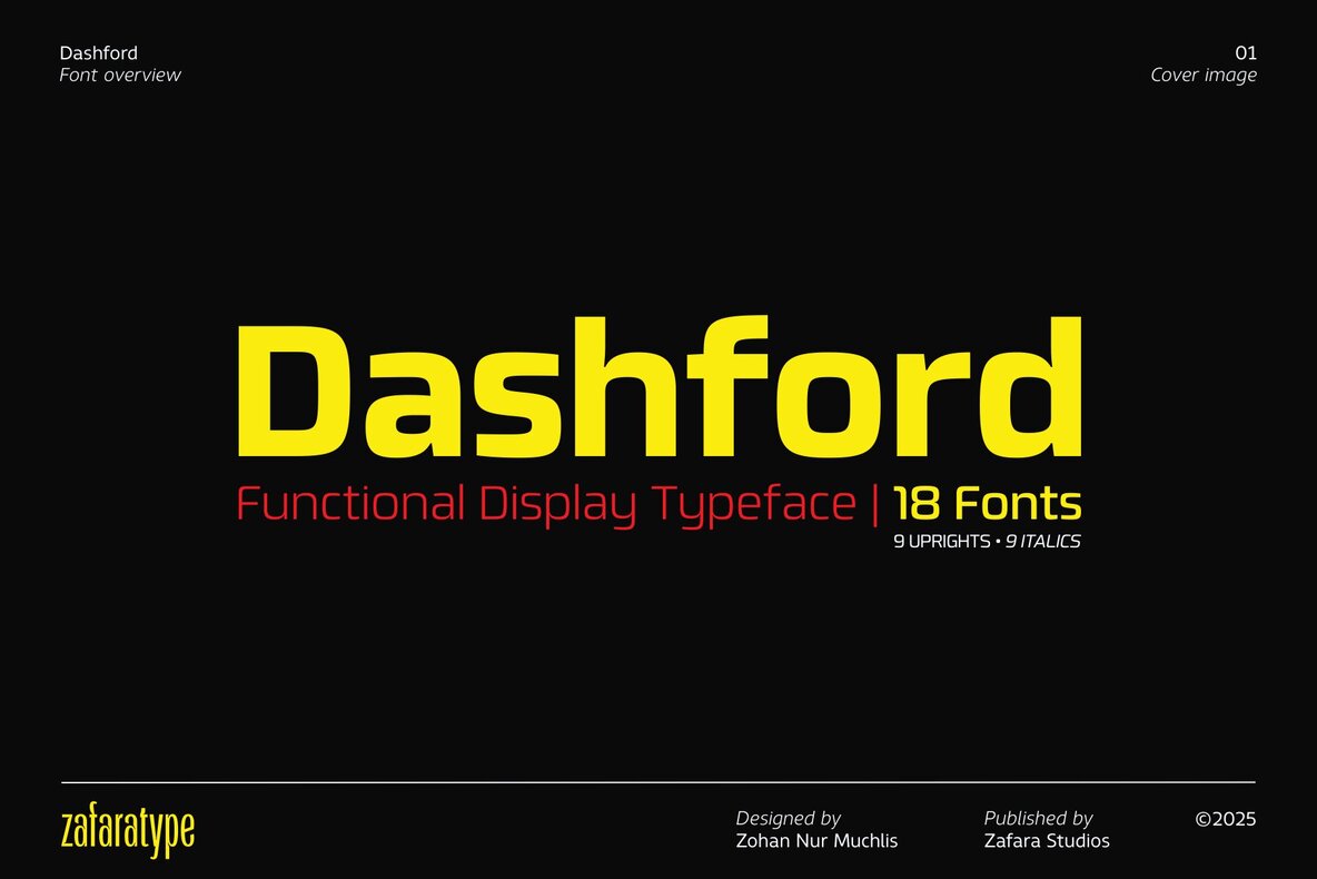 Dashford Font - Image 1