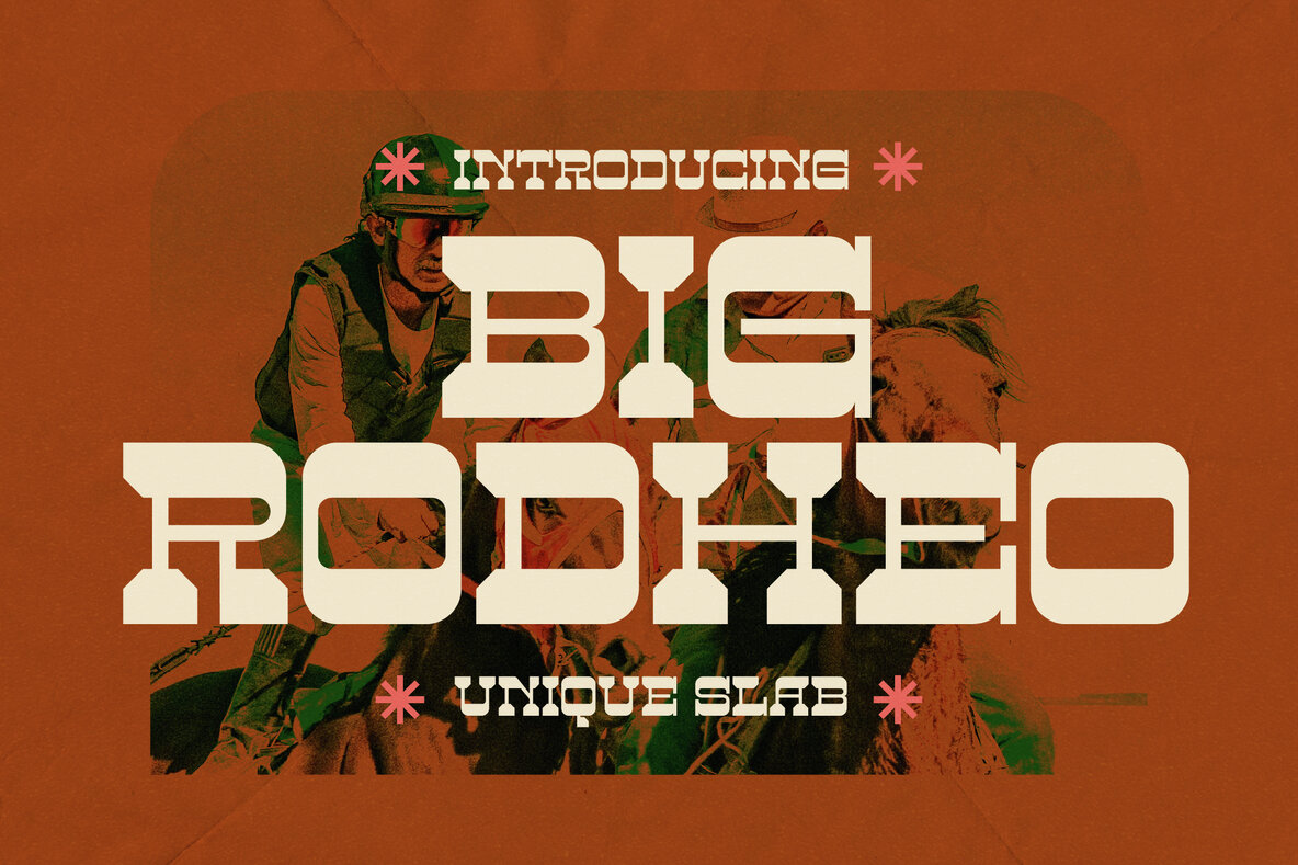 BIG RODHEO Font - Image 1