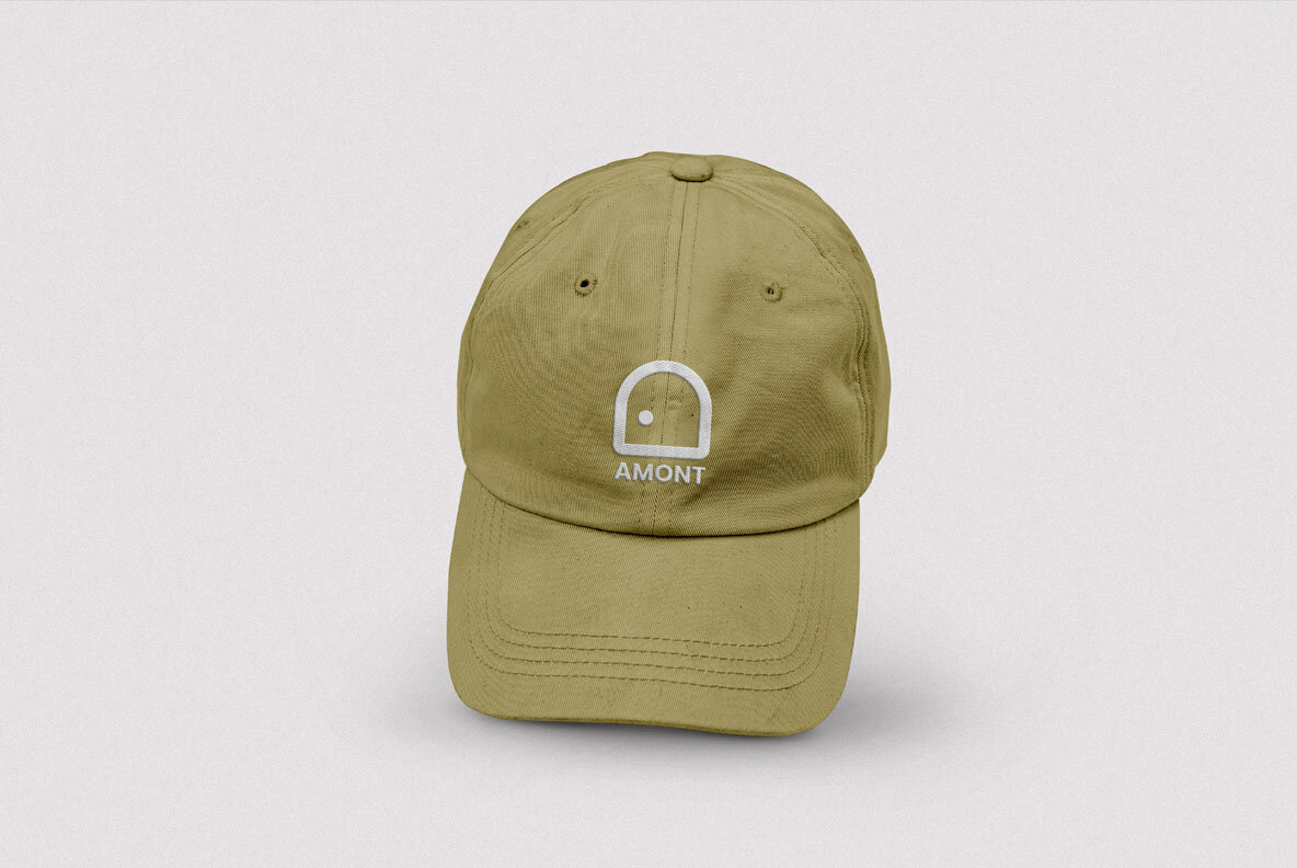 Download MF Embossed Cap Logo Mockup Graphics - Image 1